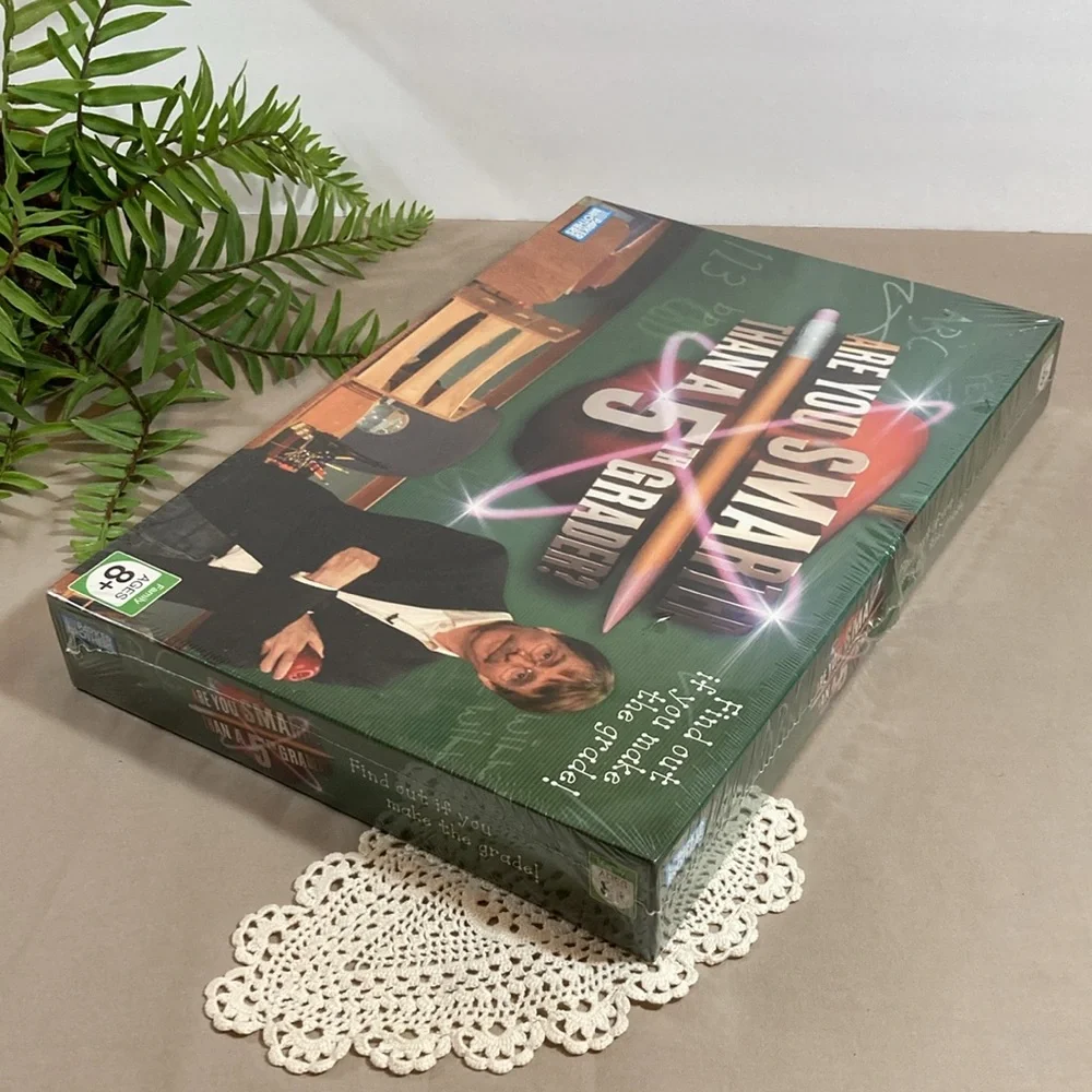 New Are You Smarter Than A 5th Grader Board Game 2007 Edition Jeff Foxworthy